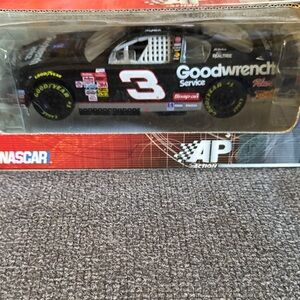 Nascar Black and White Toy Car